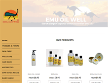 Tablet Screenshot of emu-oil-well.co.uk